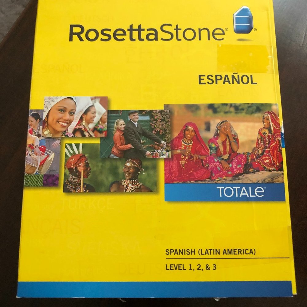 Rosetta Stone Learning System Spanish Levels 1-3